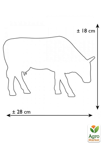 Коллекционная статуэтка корова Cowsonne, Size L (46761) - фото 2
