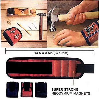 Магнітний браслет для інструментів Magnetic Tool Wristband SKL11-291927 - фото 6