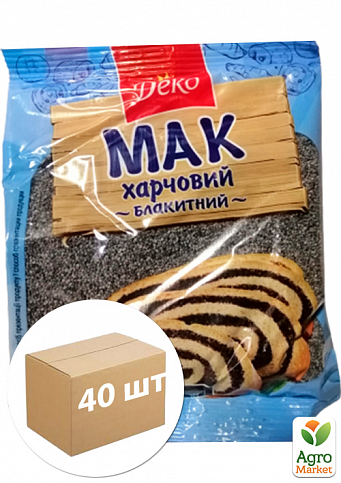Мак ТМ "Деко" 100гр упаковка 40шт