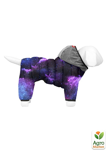 Комбінезон для собак WAUDOG Clothes малюнок "NASA21", XS30, В 40-43 см, З 27-30 см (5430-0148)