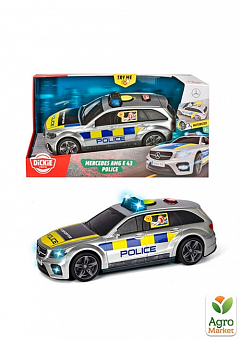 Полицейский автомобиль Мерседес АМГ Е43 со звуковым и световым эффектами, 30 см, 3+ Dickie Toys2