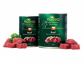 Nuevo Adult Beef Влажный корм для собак с говядиной  400 г (5950350)