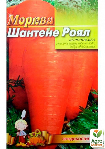Морковь "Шантене Роял" (Большой пакет) ТМ "Весна" 7г - фото 2