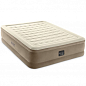 Надувная кровать с встроеным электронасосом, двухспальная, бежевая ТМ "Intex" (64428)
        