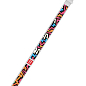 Ошейник WAUDOG Design с рисунком "Граффити", премиум кожа, металлическая пряжка (ширина 12 мм, длина 19-25 см) белый (0012-0021-15) цена