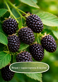 Эксклюзив! Ежевика "Illini Hardy (Иллайни Харди)" (среднеранний срок созревания, крупноплодный сорт)30