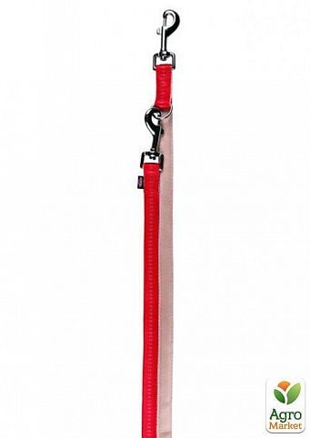 Поводок для собак, капроновый (2,30м/10мм), красный/бежевый)  "TRIXIE" TX-11534