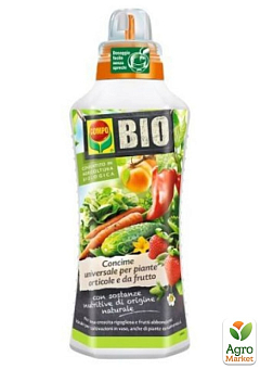 Жидкое органическое удобрение для фруктовых и овощей COMPO BIO 1 л  (2224)2