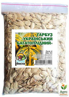 Гарбуз "Український багатоплідний" ТМ "Весна" 500г20