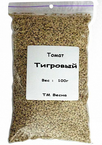 Томат "Тигровий" ТМ "Весна" 100г - фото 2