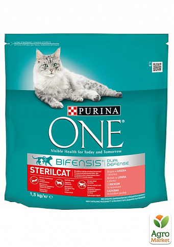 Сухий корм для стерилізованих кішок ТМ Purina One 1.5 кг