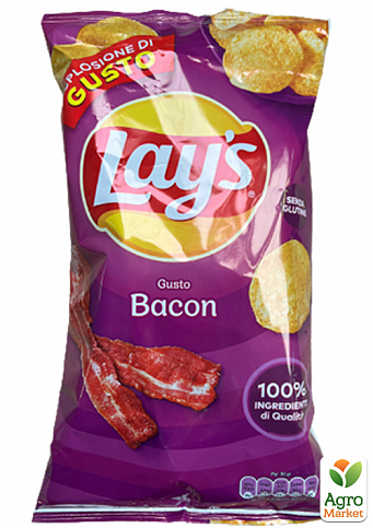 Картофельные чипсы (Бекон) ТМ "Lay`s" 133г упаковка 24 шт - фото 2