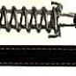 Поводки Коллар поводок-цепь с амортизатором (ширина 4мм, длина 115см) 0593 (4910930)
