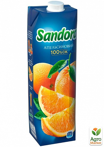 Сок апельсиновый ТМ "Sandora" 0.95л упаковка 10шт - фото 2