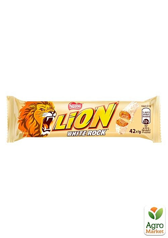 Батончик шоколадный Lion (White Rock) ТМ "Nestle" 40г