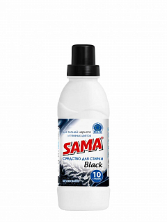 Засіб для прання "SAMA" "Black" для чорних та темних тканин 500 г2