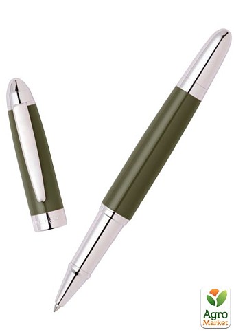 Ручка-роллер Hugo Boss Icon Khaki/Gun (HSN0015T) - фото 2