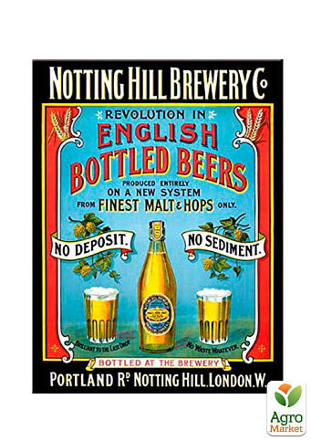 Магнит 8x6 см "Notting Hill Brewery" Nostalgic Art (14066) (14066**)