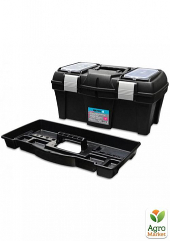 Ящик для инструментов пластмассовый ТМ "BERG"  15,5" , металическая застежка, 390х185х170мм  №52-556