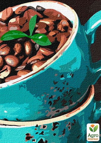 Картина по номерам - Ароматные кофейные зерна Идейка KHO5636 - фото 2