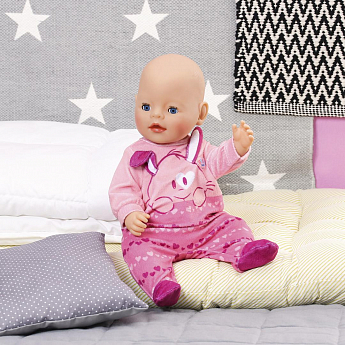 Одежда для куклы BABY BORN - СТИЛЬНЫЙ КОМБИНЕЗОН (розовый) - фото 3