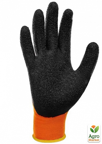 Стрейчевые перчатки с латексным покрытием BLUETOOLS Recodrag (12 пар, XL) (220-2203-10) - фото 2