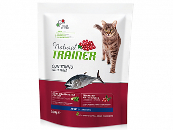 Trainer Natural Cat Adult Сухой корм для кошек с тунцом  300 г (2304980)