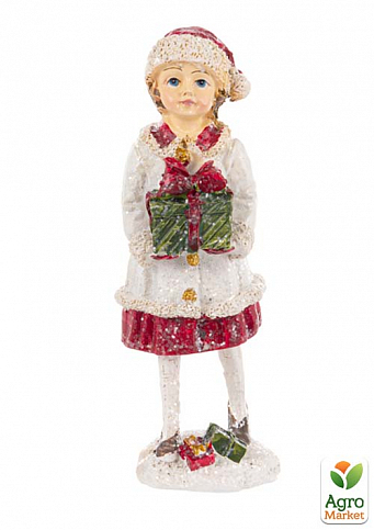 Фігурка Декоративна "Дівчинка З Подарунком" 12См (192-204)