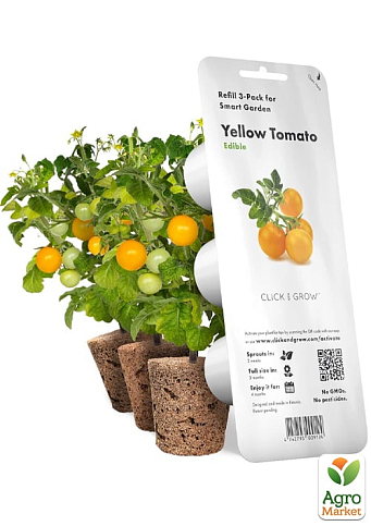 Змінний картридж Click & Grow жовті міні-томати (3 капсули) (9124)