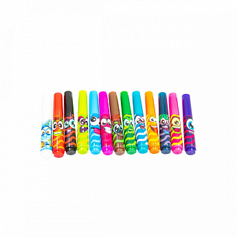 Набор ароматных маркеров для рисования, меняющих цвет - ЦВЕТНАЯ МАГИЯ (12+1 цветов) - фото 3