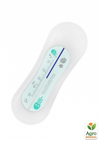 Термометр для ванны белый Baby-Nova