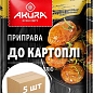 Приправа до картопля з морською сіллю ТМ "Akura" 25г упаковка 5 шт
