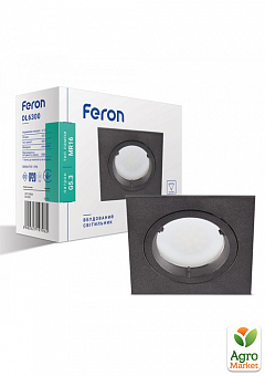 Встраиваемый светильник Feron DL6300 черный (32719)1