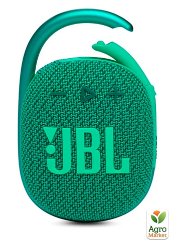 Портативная акустика (колонка) JBL Clip 4 Eco Зеленый (JBLCLIP4ECOGRN) (6868075)