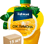 Сік лимона концентрований ТМ "Tribiani" 220мл упаковка 15 шт