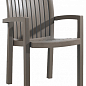 Кресло Papatya Нета серо-коричневый (4502)