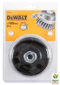 Щетка металлическая чашевидная DeWALT DT3501 (DT3501)2