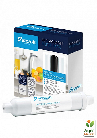 Ecosoft комплект (PP5-GAC-PP1 + Постфільтр)