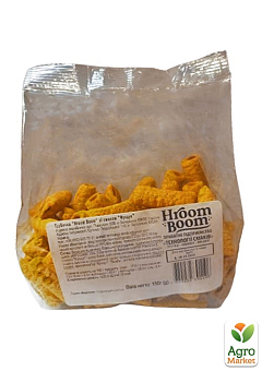 Трубочки кукурудзяні зі смаком фундуку "Hroom Boom" 150 г2