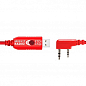 Кабель Mirkit FTDI Model 3 Premium Red для программирования раций с разъёмом K2 Baofeng (8022) купить