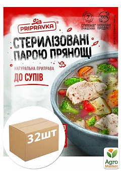 Приправа до супу ТМ "Приправка" 30г упаковка 32 шт2