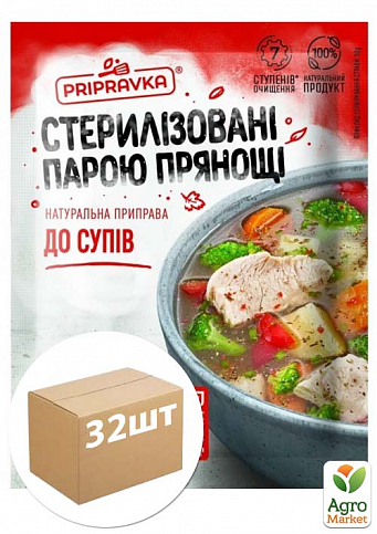 Приправа до супу ТМ "Приправка" 30г упаковка 32 шт