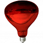 Лампа инфракрасная Lemanso 250W E27 230V полностью красная / LM3012 (558636)
