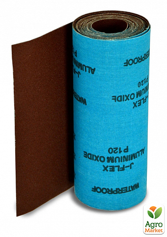 Папір наждачний на тканинній основі, водостійкий, 200ммх5м, зерно 80 TM "Spitce" 18-620