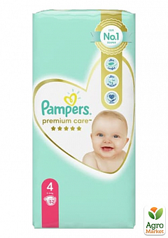 PAMPERS Дитячі підгузки Premium Care Maxi Економічна Упаковка 522