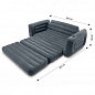 Надувний диван, флокований, диван трансформер 2 в 1 ТМ "Intex" (66552) купить