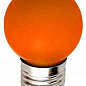 LM705 Лампа Lemanso св-ая G45 E27 1,2W помаранчева куля (558430)