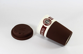 Термокружка Starbucks керамическая SKL11-190381 - фото 3