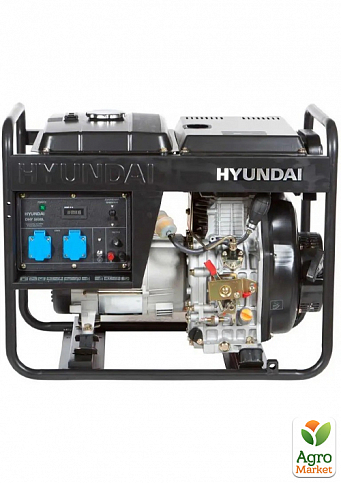 Генератор дизельный Hyundai DHY5000L (4,2-4,6 кВт) - фото 2