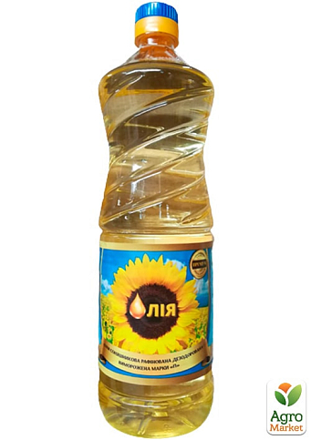 Масло подсолнечное (рафинированное) ТМ "Аойл" 1л упаковка 15 шт - фото 2